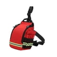 thumbnail image 3 of Bunblic Sac de Taille de Premiers Secours Confortable Pochette de Rangement Médicale pour Bureau Sport Maison Rouge, 3 of 8