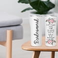 thumbnail image 6 of Bridesmaid Tumbler,Bridal Shower Gift for Maid of Honor, Bridesmaid Proposal Gifts Vacuum Insulated Stainless Steel Skinny Wine Tumbler With Lid and Straw 20oz, 6 of 6