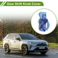 thumbnail image 2 of Unique Bargains Gear Shift Knob Cover Car Shift Knob Hoodie Blue Purple Polyester 6.3"x5.12" 1 Pc, 2 of 6