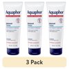 (3 pack) Aquaphor Healing Ointment Skin Protectant for Dry, Cracked, Irritated Skin, Fragrance Free, 7 oz