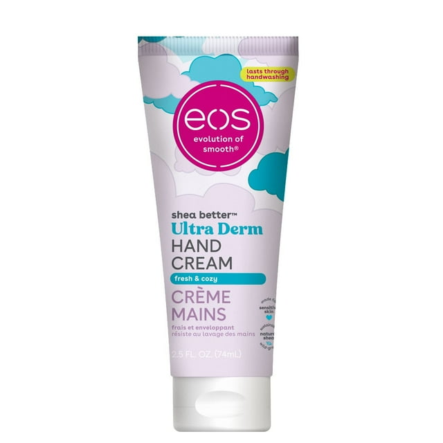 eos Shea Better Ultra Derm Hand Cream Fresh & Cozy, 2.5 fl