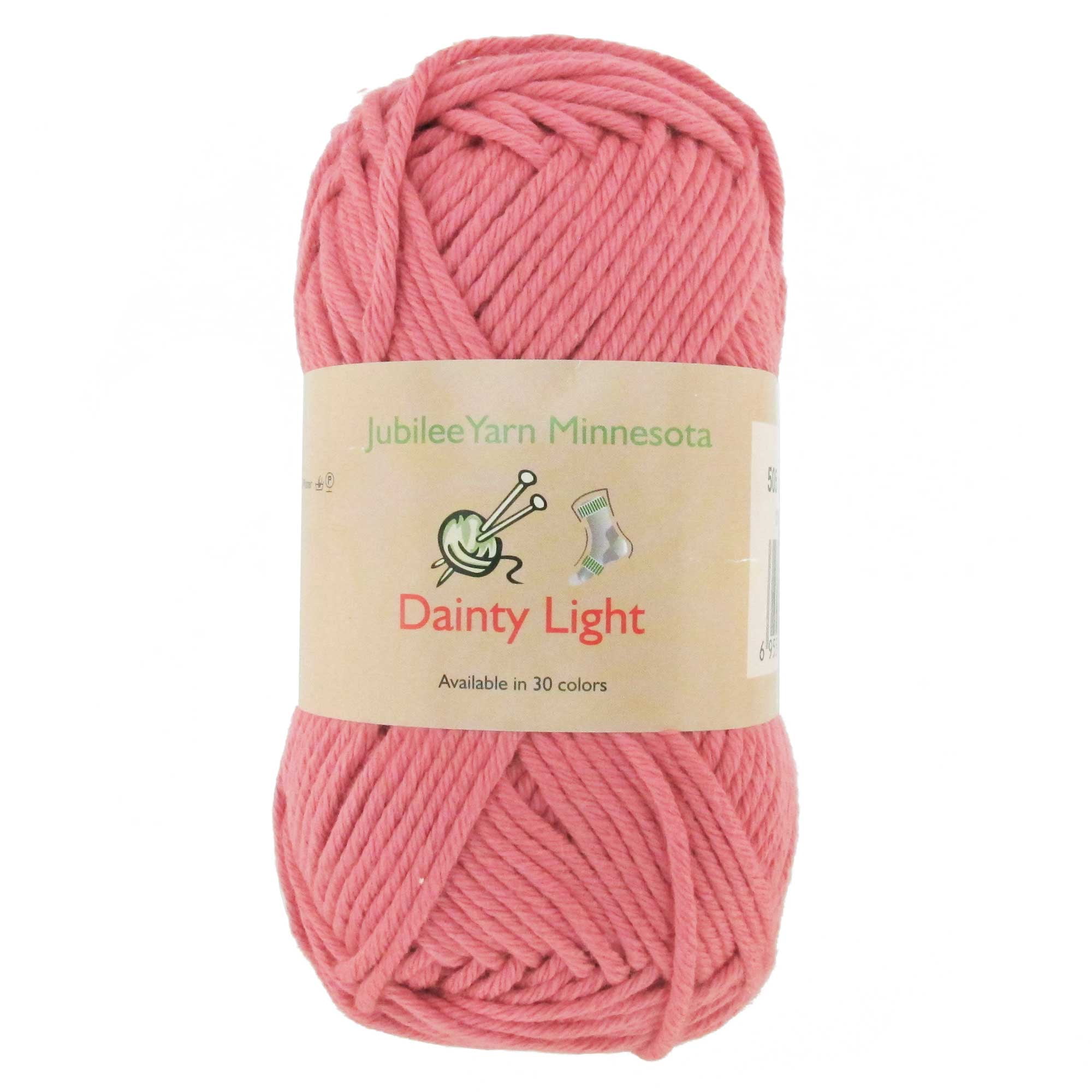 JubileeYarn Medium Gauge Worsted Weight Yarn - Dainty Light - 2 Skeins ...