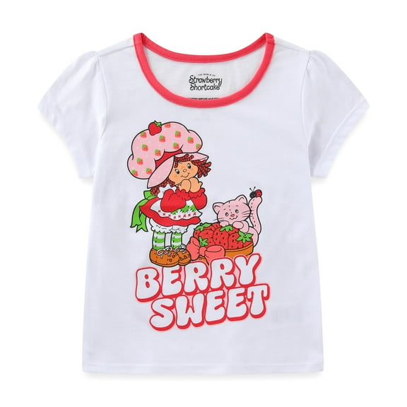 Strawberry Shortcake Short Sleeve T-Shirt (Girls), Sizes 4-12