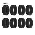 thumbnail image 2 of Baohd Silicone protective cover for luggage wheels, universal, silent, noise reducing, and wear-resistant caster cover, 8 pieces, 2 of 9