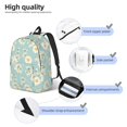 thumbnail image 4 of Salouo Floral Daisy for Travel Backpack for Men Women,Casual Laptop Backpack Daypack Business Work Bag for Travel、Hiking、Weekend -Small, 4 of 5