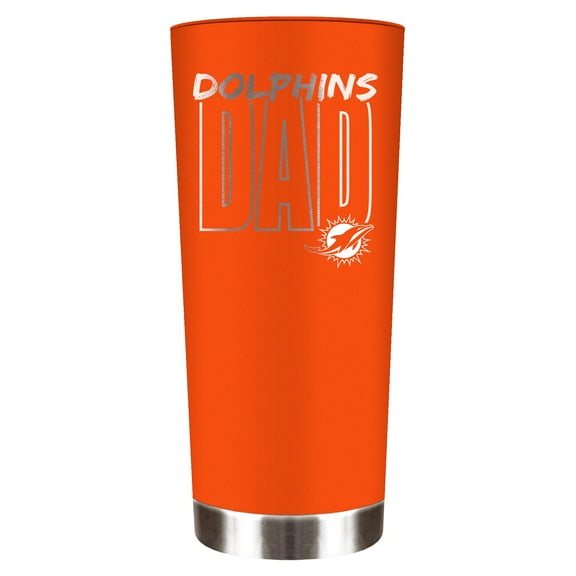 Miami Dolphins Dad 18oz. Roadie Tumbler
