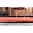 thumbnail image 3 of Unique Loom la Jolla Collection Tapis Traditionnel, 8 x 11 Pieds, Orange/Burgundy, 3 of 5
