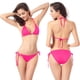 thumbnail image 2 of Traje de baño BIKINI con almohadilla para el pecho Traje de baño BIKINI Color sólido Traje de baño clásico, 2 of 5