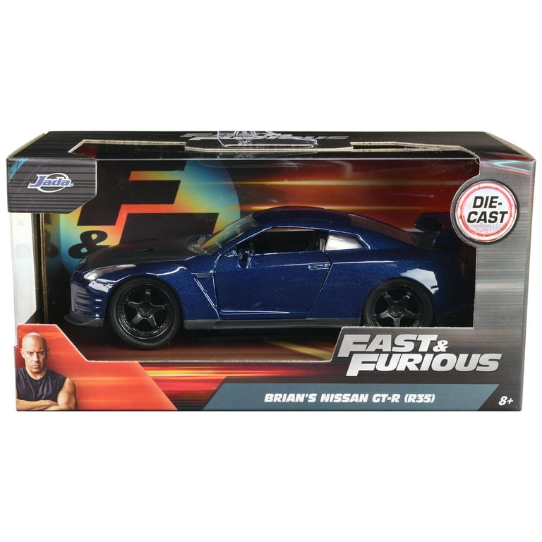 Jada Brian's Nissan GT-R R35 Blue Fast & Furious 7 Movie 1