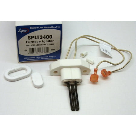 

Supco SPLT3400 Furnace Igniter for Lochinvar PLT3400 100165937 Igniter Power Copper Fin