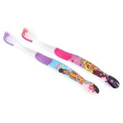 Brush Buddies Barbie Kids Toothbrushes, Manual Toothbrushes for Kids, Toothbrush for Toddlers 2-4 Years, Soft Toothbrushes, 6PK