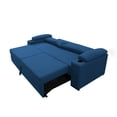 thumbnail image 3 of Sofa cama Matrimonial Plegable en Tela Malta color Marino Mobydec Element sofa cama portavasos, 3 of 3