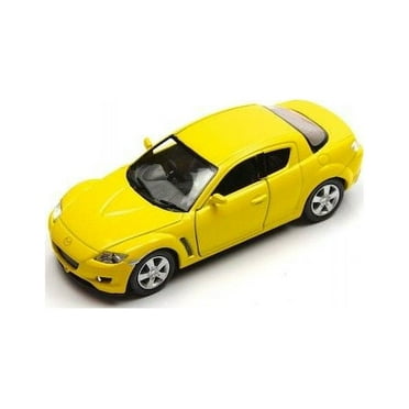 5" Kinsmart Mazda RX-8 Diecast Model Toy Car 1:36 Yellow