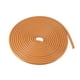 thumbnail image 1 of Protector de borde de puerta de coche, 16.4 pies en forma de U Protector de tira de sellado de borde de goma universal para coche camión ATV barco multifuncional sin pegamento PVC hierro naranja, 1 of 7