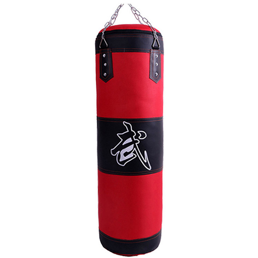 80CM Boxing Heavy Punching Training Bag with Chains Muay Thai Training