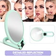 thumbnail image 7 of Dadypet Makeup Mirror,Makeup Mirror Hand Mirror Pedestal 10X/15X Handheld Mirror Handle Portable Hand Handheld Mirror Handle Portable Hand Mirror Leeofty QISUO, 7 of 7