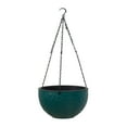 thumbnail image 3 of Maceta colgante para flores con colgador, maceta decorativa multifuncional para jardinería. Verde, 3 of 9