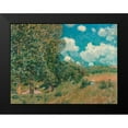 thumbnail image 2 of Sisley, Alfred 14x12 Black Modern Framed Museum Art Print Titled - The Road from Versailles to Saint-Germain, 2 of 5