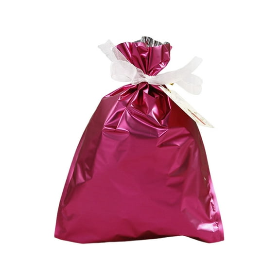 Christmas Candy Bags, Drawstring Candy Bags, Festive Elks Santa Tie String Goodie Bags for Holiday Gift Packaging, Durable Premium Material with Adjustable Rope Handles and Secure Closure