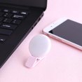 thumbnail image 4 of Mini Q Selfie Ring Light Flash LED USB Clip Teléfono móvil Lámpara de relleno Rosa Ndcxsfigh  Para estrenar, 4 of 7