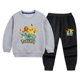 thumbnail image 3 of Ropa de Pokémon para niños, conjunto de sudadera y pantalones de chándal para primavera y otoño, figura de Anime, conjunto informal gráfico de Pikachu de dos piezas, 3 of 5