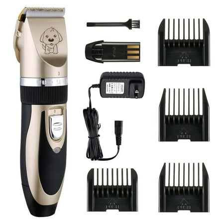 - NEW Electric Animal Pet Dog Cat Hair Trimmer Shaver Razor Grooming Quiet Clipper