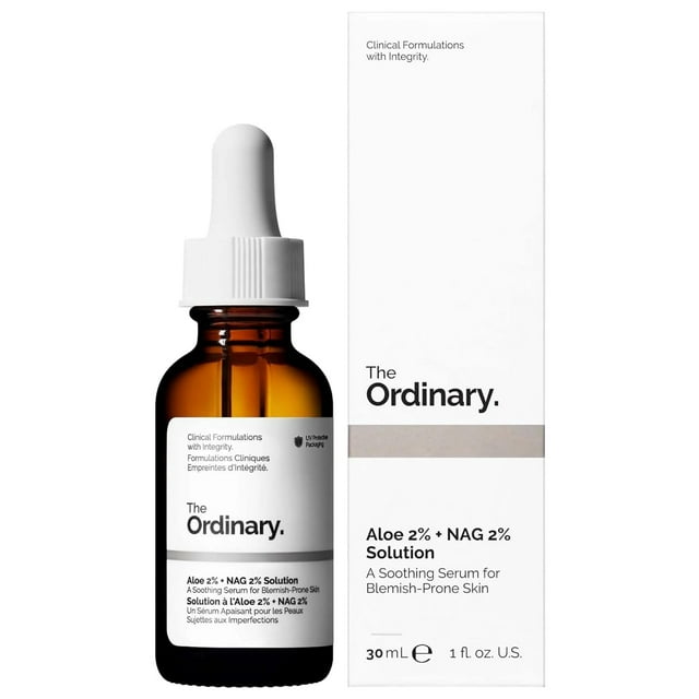 Sérum The Ordinary Aloe 2% + NAG 2% Solution 30 ml