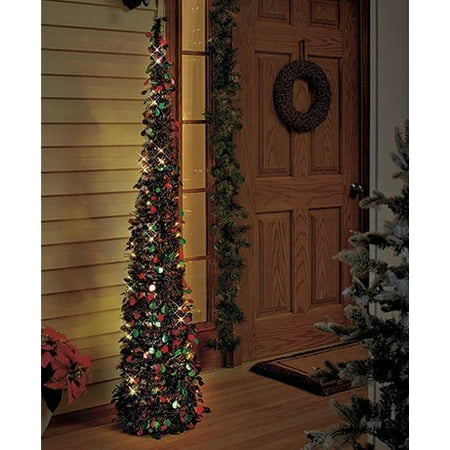 affordable collapsible 65 lighted christmas trees in greenred for small spaces with timer - Small Lighted Christmas Tree affordable collapsible 65 lighted christmas trees in greenred for small spaces with timer - Small Lighted Christmas Tree