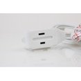 thumbnail image 5 of AXIS 45502, 3-Outlet White Indoor Extension Cord, 6-Feet, 5 of 5