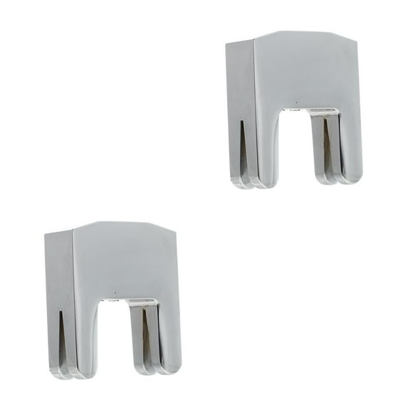 unbranded 2 pcs  Zinc Alloy Cello Practice Mute 3/4 4/4 Violoncello Bridge Mute (Silver)