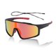 thumbnail image 1 of 1 Set de Gafas de Motociclismo Antideslumbrantes Tri-Acetato de Celulosa UV400 Gafas de Sol para Deportes al Aire Libre para Motocross, Moto de Tierra, ATV Lente Roja Marco Negro y Rojo, 1 of 6