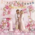 thumbnail image 6 of Baby Girl 1st Birthday Decorations, First Birthday Decorations for Girl, Little Miss Onederful Backdrop Balloon Banner Boxes Crown for Pink One Year Old Birthday Party Supplies, 6 of 7