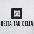 thumbnail image 3 of CafePress - Delta Tau Delta Black Stacked Signature T Shirt - Men's Classic Graphic T-Shirt, 3 of 4