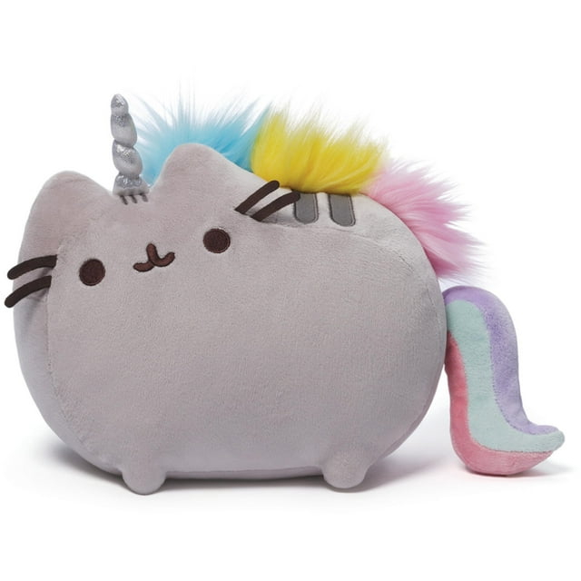 Peluche GUND Pusheen Pusheenicorn Rainbow de 13 pulgadas
