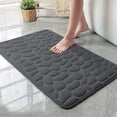 thumbnail image 3 of Alfombrilla de baño de espuma viscoelástica, alfombrilla absorbente para puerta de baño, alfombrilla antideslizante, 3 of 3
