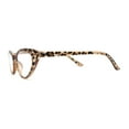 thumbnail image 3 of Classic Iconic Fashionable Cat Eye Snug Reading Glasses Tortoise +1.00, 3 of 4