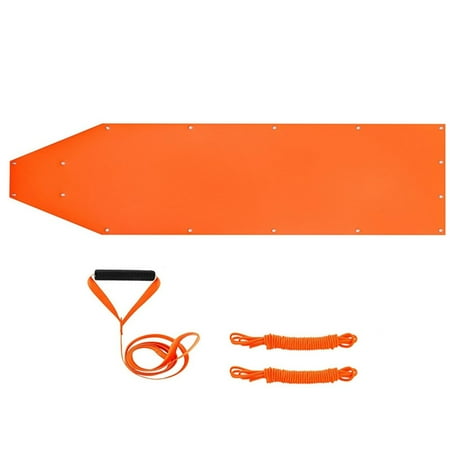 Deer hauling sled set multi-purpose hauler with tractor Deer dragging suit Orange