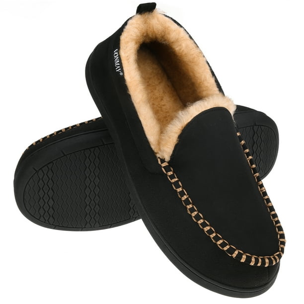men's moccasin slippers