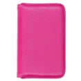 thumbnail image 1 of Estuche portátil y elegante para tarjetas de presentación para regalar, tarjetero con cierre magnético en color rosa y rojo, 1 of 8