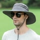 thumbnail image 5 of Sombrero para el sol Yuarrent hombre ajustable verano negro, 5 of 6