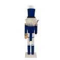 thumbnail image 4 of Kurt Adler 15 in. Wooden Delft Blue Nutcracker, 4 of 8
