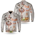 thumbnail image 3 of Trick or Treat Rat Terrier Funny Mummy Cosplay Pumpkin Candy Basket All Over Print 3D Baseball Jacket Ratty Dog Lover Bomber Jacket Softball - 12016, 3 of 6