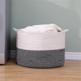 thumbnail image 5 of Kingway Furniture Large Woven Laundry Basket with handle, 5 of 10