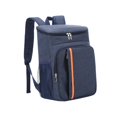 thumbnail image 1 of Bolsa de picnic al aire libre, mochila aislada, bolsa de almuerzo aislada de tela Oxford impermeable a prueba de fugas para picnic senderismo, camping Azul oscuro DYNWAVEMX Bolsas de almuerzo, 1 of 8