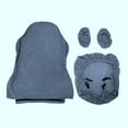 thumbnail image 2 of veasfak Computer Chair Slipcovers Washable Gamer Chair Protector Gaming Chair Covers Dark Gray, 2 of 9