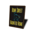 thumbnail image 4 of Home Sweet Haunted Home Novelty Sign, Metal Wall Decor - 10x14 inches, 4 of 4