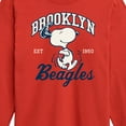 thumbnail image 3 of Peanuts - Brooklyn Beagles - Toddler & Youth Long Sleeve Graphic T-Shirt, 3 of 6