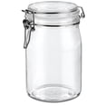 thumbnail image 1 of Contenedor Hermético De Vidrio 1000 ML Borgonovo Normal, 1 of 5