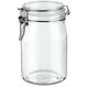 thumbnail image 1 of Contenedor Hermético De Vidrio 1000 ML Borgonovo Normal, 1 of 5