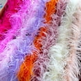 thumbnail image 4 of 2M Natural Ostrich Feathers Boa Shawl 2-8ply Fluffy Plumes Ribbon Scarf for Wedding Christmas Shwal Skirts Sewing Accessories, 4 of 4
